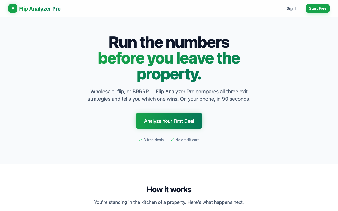 Flip Analyzer Pro product screenshot